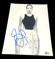 JENNIFER LAWRENCE SIGNED AUTOGRAPH 11x14 SEXY BABE HUNGER GAMES BECKETT BAS X1 picture