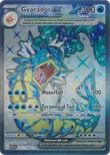 Gyarados ex - 225/198  Ultra Rare Scarlet & Violet Base Set Pokemon TCG picture