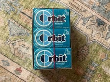 12  Orbit WINTERMINT Chewing Gum Collector Packs. HTF/Discontinued/BB-2011 picture