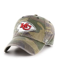 '47 Kansas City Chiefs Clean Up Camo Adjustable Strap Hat Dad Cap picture