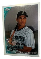 2010 Topps Chrome - Giancarlo Stanton  (Rookie Card) #190 (Mike on Card) picture