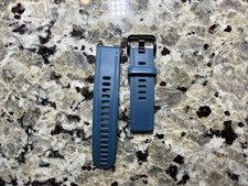 Genuine Garmin QuickFit 20mm Blue Silicone Watch Band picture