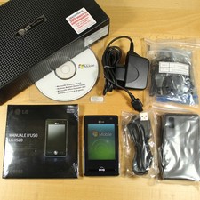 2007 Rare Vintage LG KS20 Phone Black In Box Complete Italian International picture