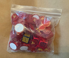 Privateer Press Warmachine Khador Lot: Tokens, Templates, Dial, Dice picture