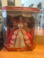 NEW 1997 Holiday Barbie Happy Holidays Gold Special Ed picture