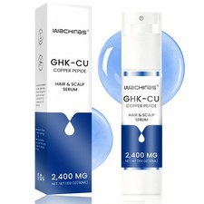 GHKCu Copper Peptide Hair Serum | Hair Growth Serum with Biotin, Caffeine, Ro... picture
