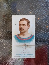 1887 N29 Allen & Ginter World's Champions Ed Hanlan Oarsman Authentic SC picture