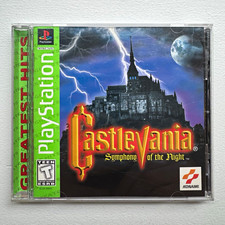 Konami Castlevania: Symphony of the Night Greatest Hits PS1 NTSC (1997) TESTED picture