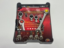 NEW GearWrench 5pc Metric 10mm-15mm Universal Ratchet Wrench Set 85591A, NOS picture
