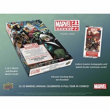 2021-22 Upper Deck Marvel Annual Hobby Box Factory Sealed New UDMANN21-22 picture