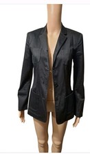 The Limited Stretch Black Utilitarian Blazer/Jacket picture