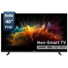 TuTu 40 Inch FHD TV, 2K LED Small Flat Screen Non-Smart Television, Works wit... picture