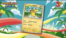 Pokemon Run Pikachu MEP 131 Stamped Asia Exclusive 30th Anniv Promo Pre order picture