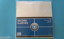 100 PLASTIC OUTER SLEEVES VINYL RECORD LP ALBUM PLASTIC COVERS picture