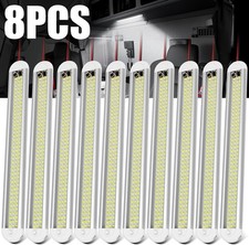 8Pcs 12V LED Interior Light Bar 120Leds 1500LM 8W DC 12 Volt Led Strip Lights picture