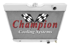 1964 1965 Chevy Chevelle Champion Racing 3 Row Core Aluminum Radiator CC281 picture