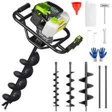 WORKPRO 62CC Post Hole Digger Gas Powered Earth Digger 4