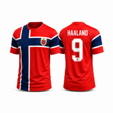 Norway 2026 World Cup Home #9 Haaland Soccer Unisex Jersey Gift For Norway Fans picture