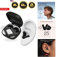 Alpine Silence Earplugs for Sleep, Focus & Travel - V-Shape Snug Fit & Soft O... picture