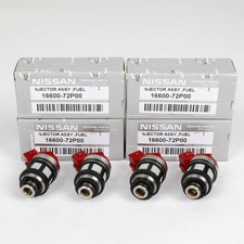 4x OEM Fuel Injectors JS40-1 16600-72P00 For 1993-1995 Nissan D21 Pickup 2.4L picture