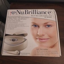 NuBrilliance Real Microdermabrasion At-Home System Brand New picture