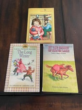 Laura Ingalls Wilder Little House 3 Book Lot Vintage 1971 Harper Trophy Editions picture