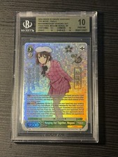 2024 Weiss Schwarz Saekano Finale Hanging Out Together Megumi Serialized BGS 10 picture
