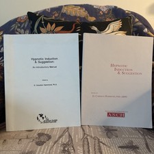 Hypnotic Induction & Suggestion Manuals (ASCH) D. Corydon Hammond Hypnosis Lot picture