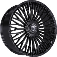 TIS Motorsports Wheels 507B 20x8.5 +35 Gloss Black 5x114.3 5X120 (QTY 1) A279751 picture