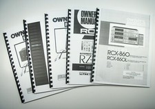 Rotel RCD-06 CD Player Owners Instruction Manual picture