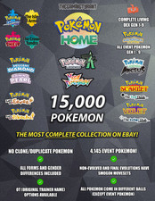 Pokemon Complete Living Dex Transfer  - Compatible with Pokémon HOME picture