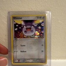 Nintendo Pokemon TCG Whismur 73/106 EX Emerald Reverse Holo 2005 English picture