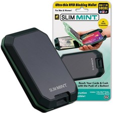 Slim Mint Wallet Ultra-Thin RFID-Blocking, AS-SEEN-ON-TV, ID Theft Protection, picture