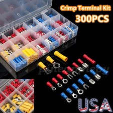 1200Pcs Mixed Insulated Solderless Crimp Electrical Wire Connectors Terminal Kit picture