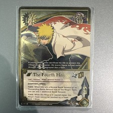 Naruto CCG The Fourth Hokage #371 Lightning Speed Foil - 1st Edition SEALED picture
