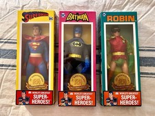 MEGO Superman Batman & Robin  8” Action Figures 50th Anniversary WGSH picture