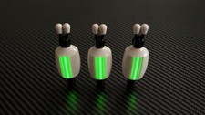 NiteGlow Chunkz White Bobbin Carp Fishing X 3 picture