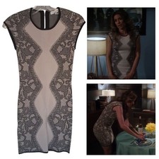 Rosewood TV Show Screen Worn Used Wardrobe Lisa Vidal Daisie Dress Asset Tag picture