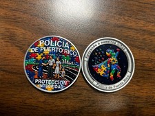 Coin Challenge Autismo  , Policía De  Puerto Rico picture