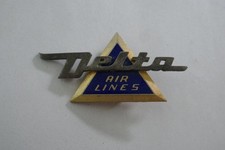 Vintage Original Delta Airline Pin Stewardess picture