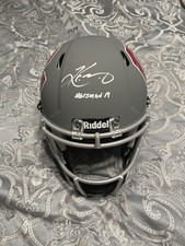 Kyler Murray Signed Oklahoma replica Helmet Heisman Inscription BAS Witnessed picture