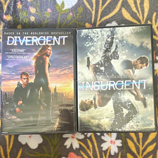 Lionsgate Divergent + Insurgent 2-DVD Lot PG-13 Commentary Deleted Scenes picture