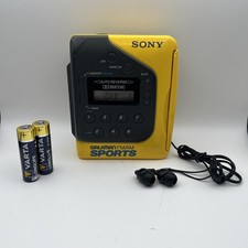 Fully Serviced Sony Walkman Sports WM-F2078 Cassette Player Tested Working Japan picture
