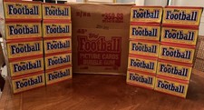 1988 TOPPS NFL Football WAX BOX Sealed Case 36 Unopened Packs BO JACKSON RC picture