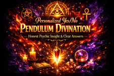 Personalized Yes/No Pendulum Divination – Honest Psychic Insight & Clear Answers picture