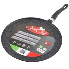 Roch Guss Grand Chef Crepe Griddle Pan Made in Italy Large Size 32 cm picture