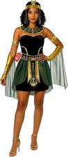 Womens Cleopatra Costume Adult Queen of The Nile Egyptian Dress Halloween XS-3XL picture