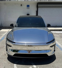 Mirror Silver For Tesla Model Y 2025 PreCut Paint Protection Film Wrap Color picture