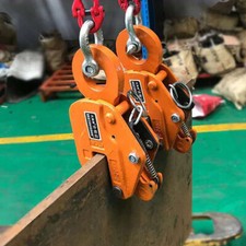 3-Ton Industrial Steel Plate Clamp Sheet Metal Lifting Clamp 6600LBS picture