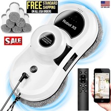X5 Smart Window Vacuum Cleaner Glass Cleaning Robotic with APP & Remote picture